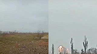 Zostrelenie SU-35 v okolí Bachmutu