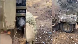 Ukrajinský MASTIFF ustál zásah proti tankovou zbraňou