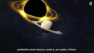Čo ak by čierna diera pohltila našu slnečnú sústavu