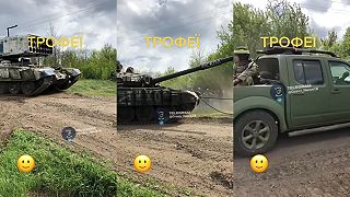 Požičaný TOS-1A a T-72