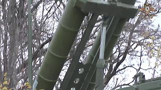 Protilietadlové raketové systémy "Buk-M3" na obranu Donecka
