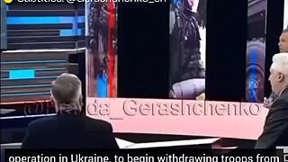 Tváre propagandistov pri novinkách z Chersonu