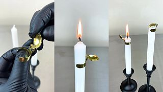 Švédsky automatický zhasínač voskových sviec