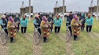 Ukrajinská babka babuška sniperka