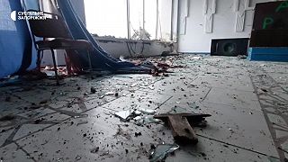 Rakety S-300 boli vypálené na obec Zarečnoje a poškodili dedinský kultúrny dom.