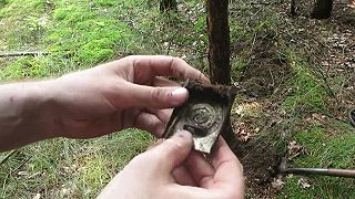 WWII kovový detektor - Nemecké Waffen SS - Stopy vojny na východnom fronte