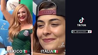 Fanúšičky futbalu z rôznych krajín