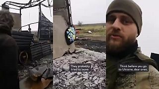 Video zachytávajúce zhorenú Ruskú techniku v hangári