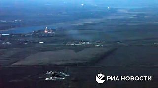 Bombardovanie ukrajinských pozícií