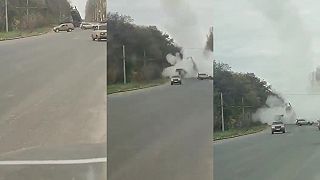 HIMARS blokuje dopravu. Vypúšťa slavu