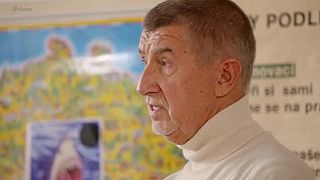 Andrej Babiš v škole v Nusliach