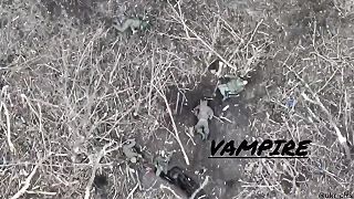 Dron efektívne denacifikuje okupantov
