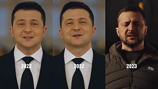 Silvester 2022 a 2023 so Zelenským