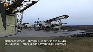Generálny štáb AFU ukázal zábery z Čornobajvky,