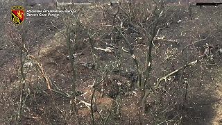 Pozície okupantov pri Jakovlivke