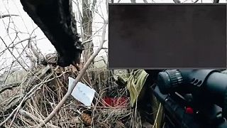 Ruský ostreľovač nedal šancu ukrajinskému vojakovi