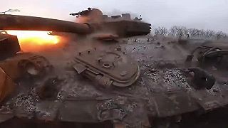 Vrak T-90A pri Novoselivske