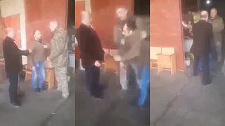 Odchyt "odhodlaných" Ukrajincov v plnej paráde (UKRAJINA)