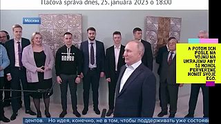 Smrad Putin poučuje vysokoškolákov