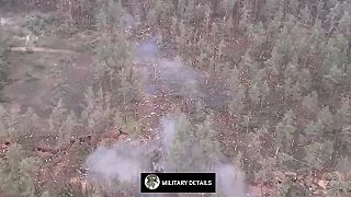 Ruský T-90M a BMPT Terminátor ničia ukrajinských vojakov a ich techniku
