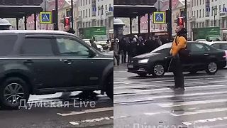 Na prechode v St. Petersburgu