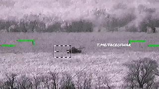 Ruská "sračka" Ka-52 Alligator zničila ukrajinský tank