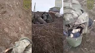 Skupinka Okupantov denacifikovaná v Bachmute