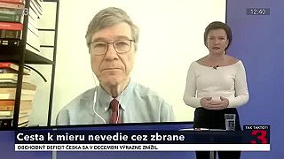Vymazané video Jeffreyho Sachsa z Ta3