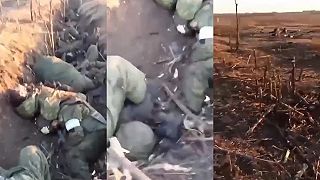 Plné zákopy mŕtvych okupantov