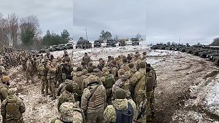 Zoskupenie UAF s Britskými BMP FV103