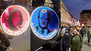Demonštrácie v Nemecku proti vojne