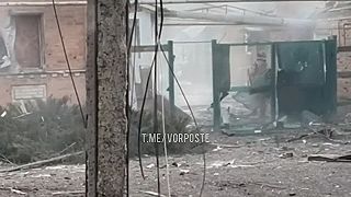 Boje v okolí Bachmutu natočené kamerou ukrajinského vojaka