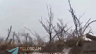 UA vojak zastavuje útok Okupantov