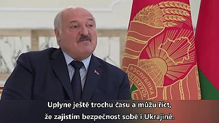 Běloruský prezident Lukašenko měl tiskovou konferenci.