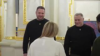 Návšteva Talianskej premiérky Giorgia Meloni v Kyjeve