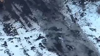 Kamikadze dron a okupanti