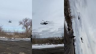 Aligator a Night Hunter ruských vzdušných síl v zóne NWO
