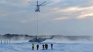 Demonštrácia vzletovej hmotnosti vrtuľníka Mi-26