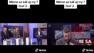 Zábery z besedy na TA3 párt.2
