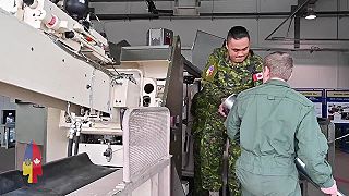 Z výcviku Ukrajincov na tankoch Leopard 2