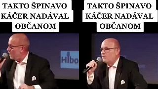Káčer o tom boji a vynadanie ľuďom