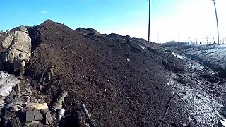 Bývalé pozície Wágnerovcov pri Bachmute
