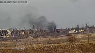Zničenie ukrajinského tanku