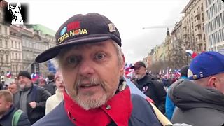 Zostrih z protestu v Prahe (11.3.2023)
