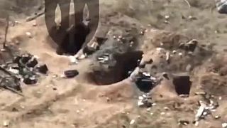 Kamikadze dron kontroluje nory okupantov