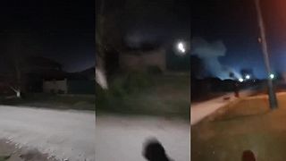 Krymský polostrov večer pod útokom UA dronov