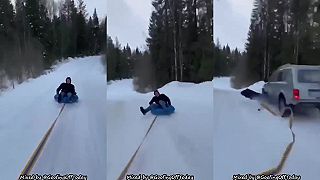 Takmer ho prešlo auto