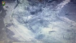 60mm mínomet efektívne likviduje pechotu okupantov