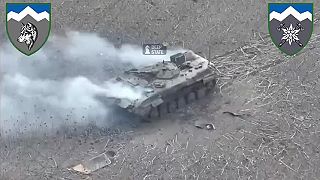 Keď Javelin krája okupantom BMP-1 ako horúci nôž maslo