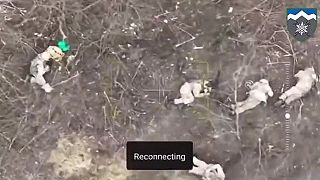 Kompilácia bombardovacích dronov 10. horskej útočnej brigády
